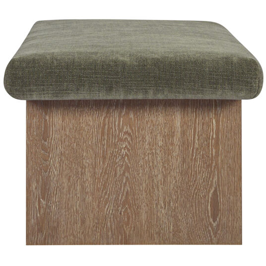 Gemma Green Storage Bench